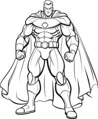 Vigilant Vanguard Heroic Icon Design Mighty Defender Emblematic Super Logo