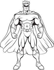 Dynamic Defender Super Icon Design Avenger Insignia Heroic Logo Icon