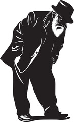 Aged Anguish Iconic Emblem of Desolation Twilight Troubles Symbol of Inner Turmoil