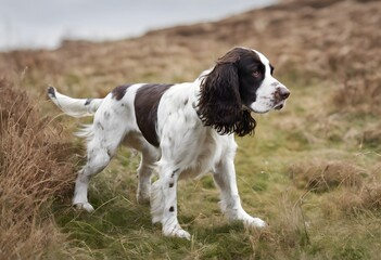 A view of a Springer Spaniel