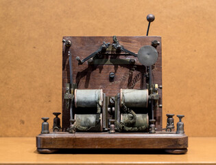 Old telephone and telegraph