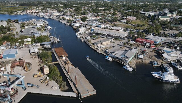 Beautiful Tarpon Springs, Florida, historically Greek community