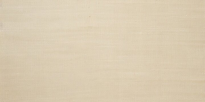 Beige canvas texture background, top view. Simple and clean wallpaper with copy space area for text or design. 