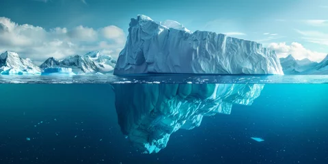 Fotobehang Iceberg in Antarctica Generative AI © Roman