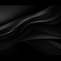 Black gradient background with blur effect, light black and dark black color, flat design, minimalist style, high resolution, professional photography, sharp focus, studio lighting