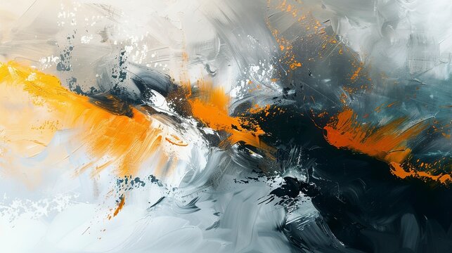 Abstract Oil Painting effect background, Minimalist Abstracts: Simple yet impactful designs that work well in modern contexts.