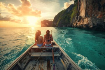Summer Adventure with Friends: Sailing into the Sunset on Turquoise Waters