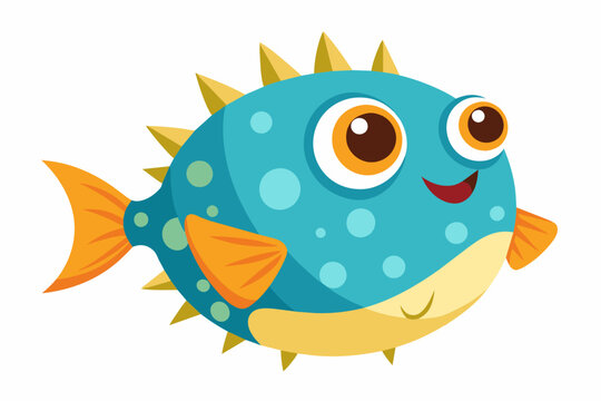 recommend clip art: boxfish vector illustration