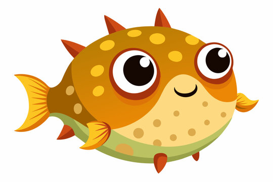 recommend clip art: boxfish vector illustration