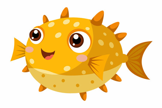 recommend clip art: boxfish vector illustration