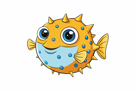 recommend clip art: boxfish vector illustration