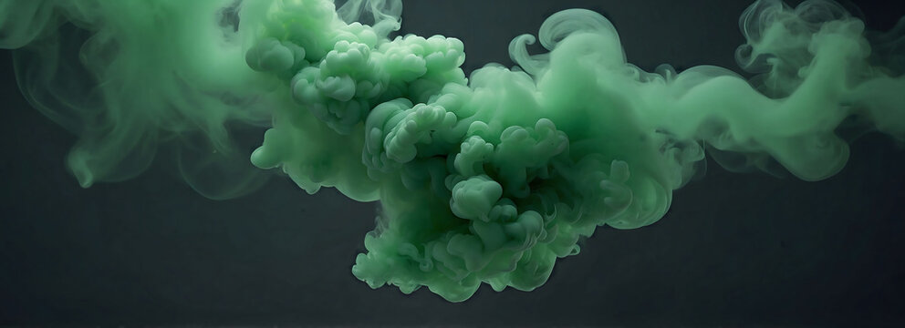 Smoke green background dark ground light smell toxic black bad fog stadium stink mist. Background green grass smoke cloud fart soccer night field dust poison potion floating sport transparent dirty