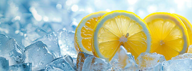 lemon and ice hero image