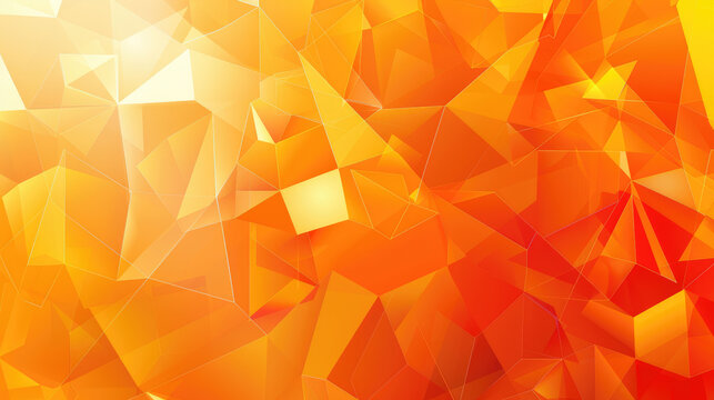 Abstract orange geometric background illustration
