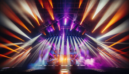Modern Concert Stage Lights