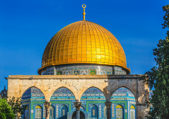 Dome of the Rock Temple Mount Jerusalem Israel - 784844725