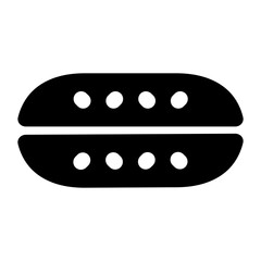 illustration of a burger