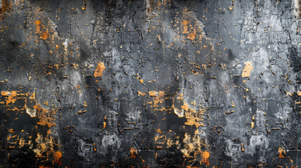 Obraz premium Textured grunge dark grey concrete wall background 