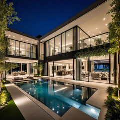 Fototapeta premium embrace-the-modern-luxury-lifestyle-