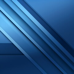 Obraz premium Blue abstract striped background with geometric design, post minimalist