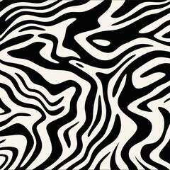 Black and white zebra pattern background