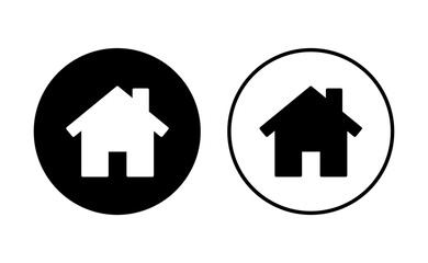 House icon set. Home icon vector