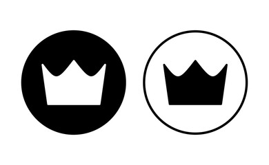 Crown icon set. crown vector icon