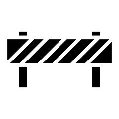 barrier construction icon