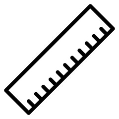 Fototapeta premium ruler, measure icon