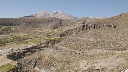 Atacama desert scenes in Chile