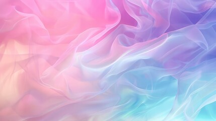 Fototapeta premium Pastel Soft. Saturated Glow Concept. Screen Pink, Teal Template. Holographic Vector. Glossy Cover. Web Applications. Mobile illustration, Network Template Design. Pattern 80s Product.