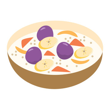 Ginataang Halo Halo is a Popular Filipino Dessert