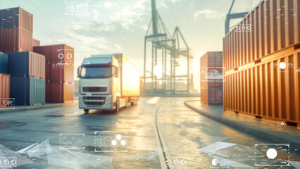 Automated cargo handling and tracking at a modern container terminal 
