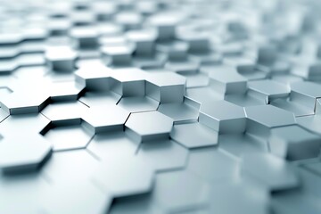 minimal hexagon tech background
