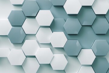 minimal hexagon tech background
