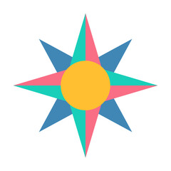 Cardinal Directions Icon