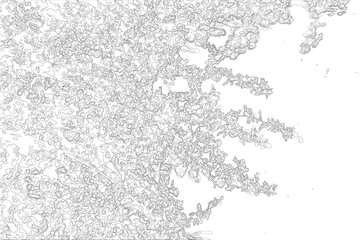 tree abstratc line vector, pattern. texture interior background line art. set of graphics elements drawing for architecture and landscape design. cad pattern