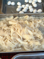 Fresh tripe or beef offal or cow's intestine for cooking