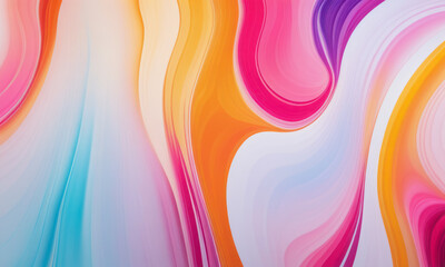 明るいトーンのカラフルなマーブル模様背景素材 
 Colorful Marbled Backgrounds in Light Tones  - obrazy, fototapety, plakaty