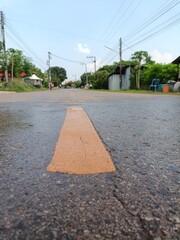 crossing in the city