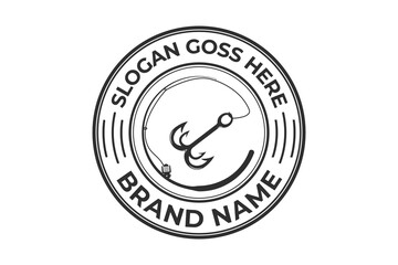 Fishing Typography Design, Fishing Logo Design, Hook Typography Design, Fishing Typography Art, Typography Design for Anglers, Fishing Theme Edition, Fishing Typography Artwork