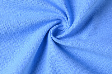 blue cotton texture color of fabric textile industry, abstract image for fashion cloth design...
