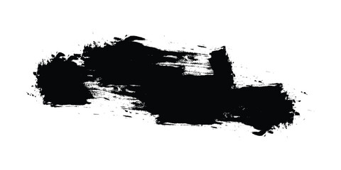 splashes of paint brush and spray