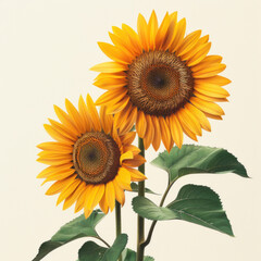 Obraz premium Sunflower Vectors & Illustrations for Free Download