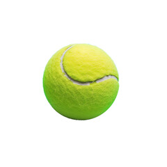 tennis ball isolated