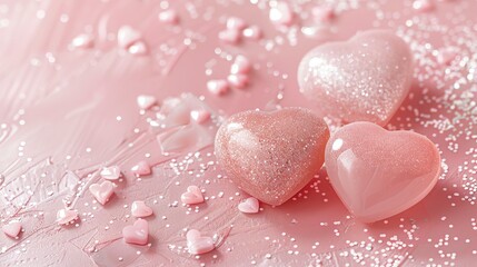 Obraz premium Professional product photography hyperdetailed of heart icon, love icon for valentine, proposal, wedding , save the date