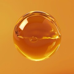 Drop of Honey - Golden Viscous Glow in Super Realism