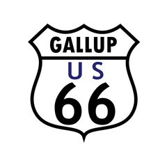 Gallup Route 66 Sign