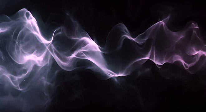 Abstract sound wave synergy with dark energy pulses, minimalist style,