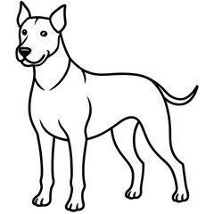 illustration of a dog
